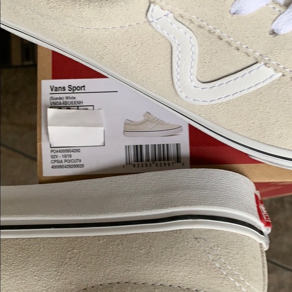 VANS SPORT SUEDE WHITE wmns - Picture 6 of 16